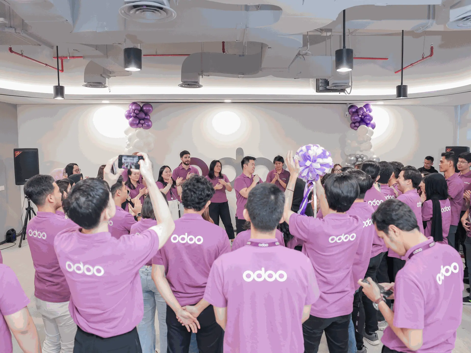Команда Odoo Indonesia на одному з комʼюніті-івентів